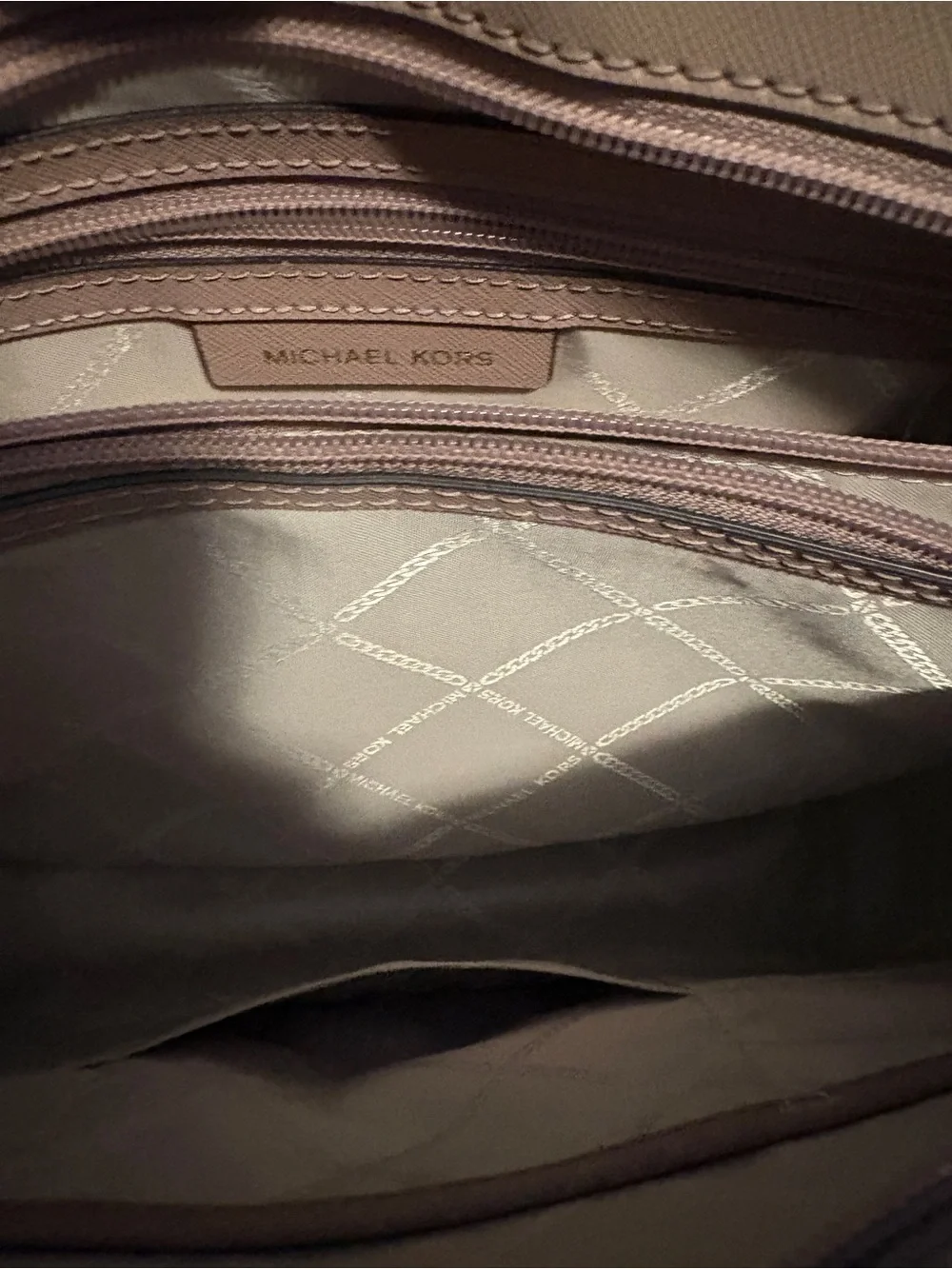 Michael Kors structured saffiano